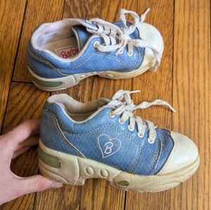 Vintage 90's Barbie Kids Sneakers Size 11